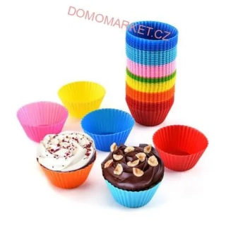 Karpateus KIT2436 Silikonové košíčky na muffiny 6 ks
